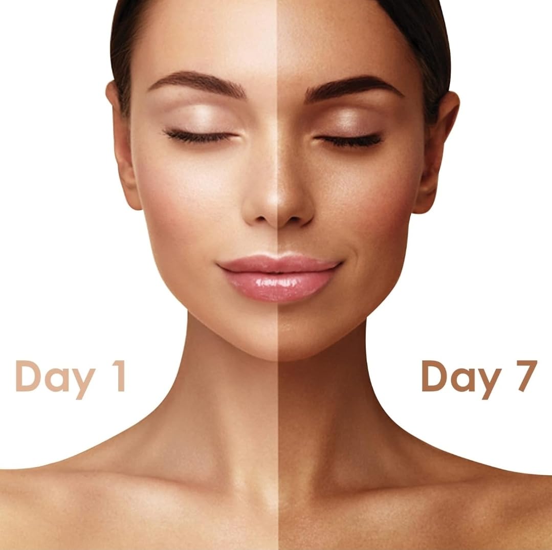 Malibu Tan envase generoso de 530 ml facilita sesiones de cuidado corporal.
