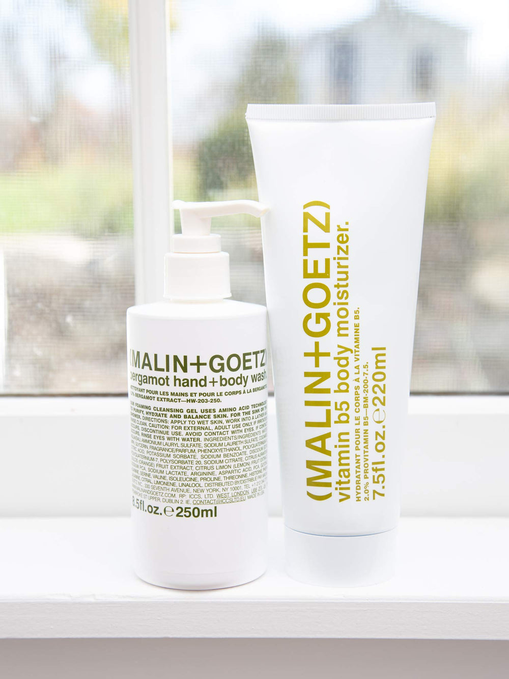 MALIN+GOETZ bergamot hand body wash after-use skin feels soft