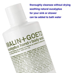 MALIN+GOETZ foaming cleanser lather creates refreshing bubbles for skin.