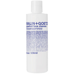 MALIN+GOETZ grapefruit face cleanser bottle for gentle purifying cleanse.