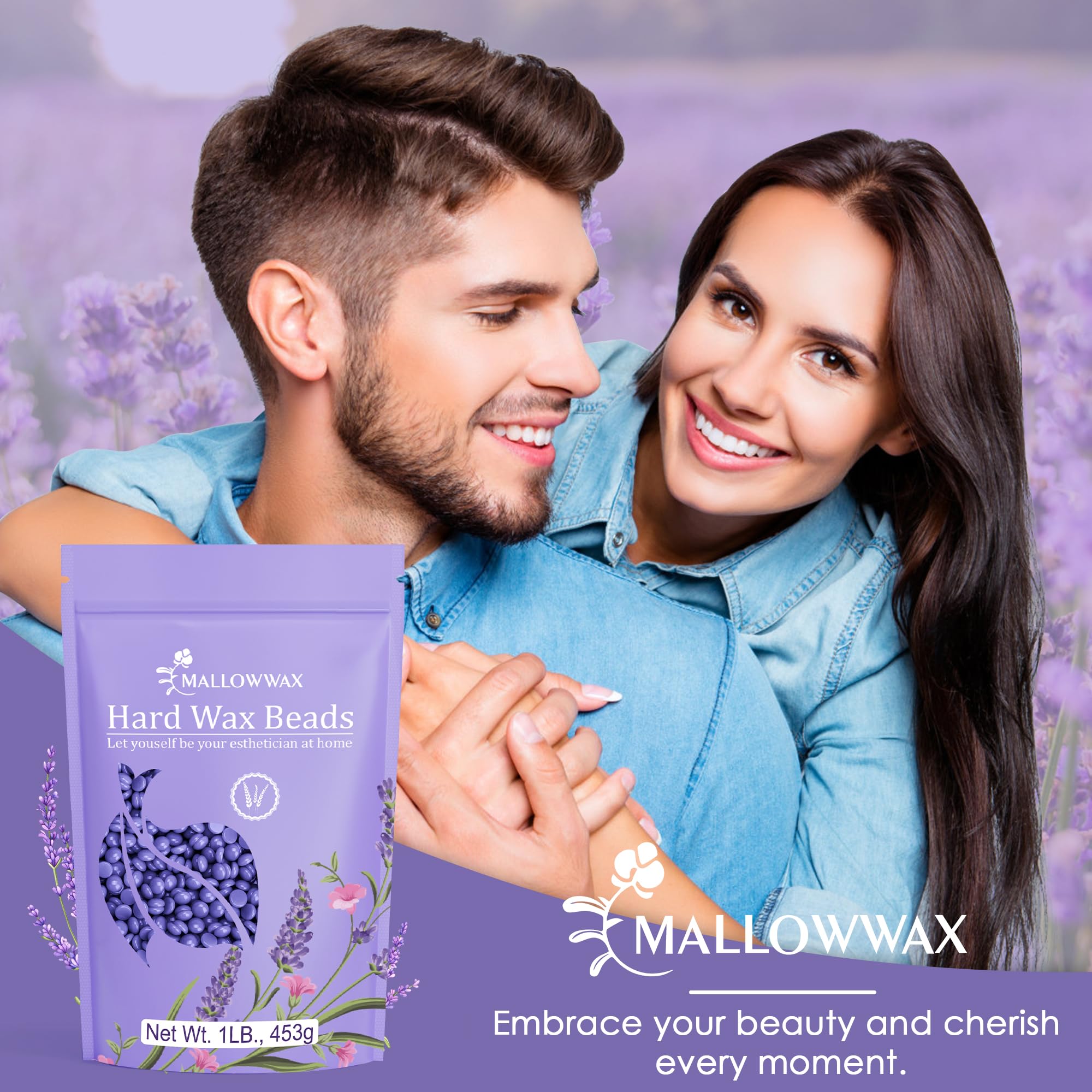 Mallowwax refill-pack for continuous at-home waxing sessions.