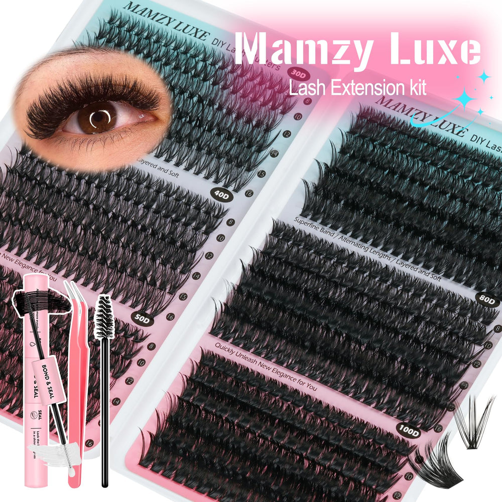 Mamzy Luxe All-Day Comfort lashes feel lightweight.