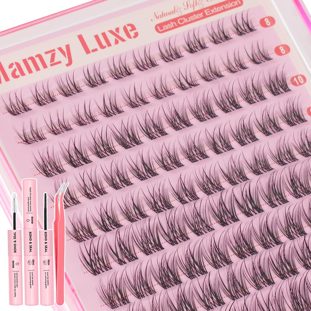 Mamzy Luxe daily-wear lashes offer versatile, all-day comfort