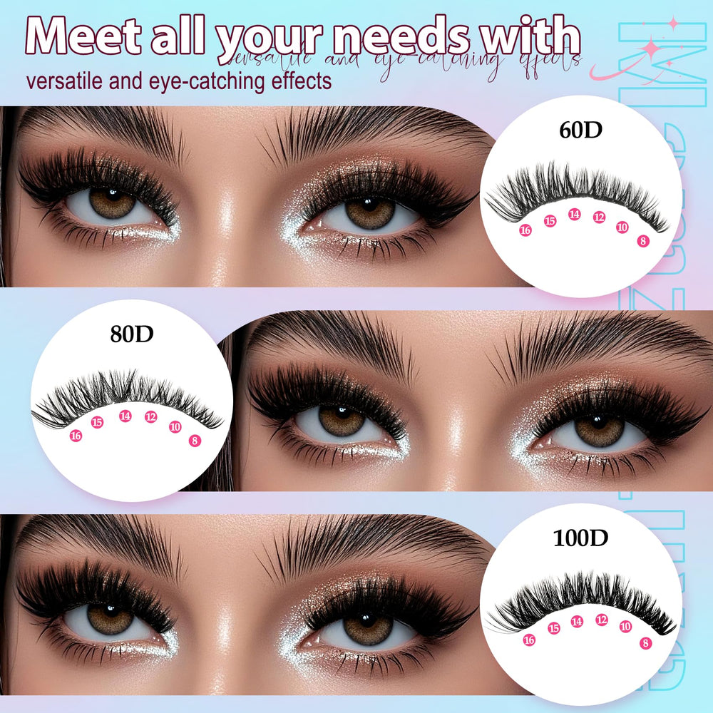 Mamzy Luxe Lash Tweezers enable precise placement.