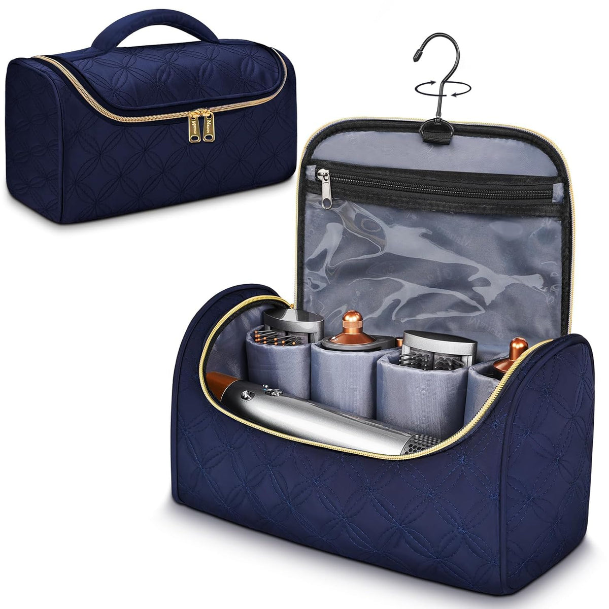 Mancro Airwrap travel case with all-models compatibility for safe storage.