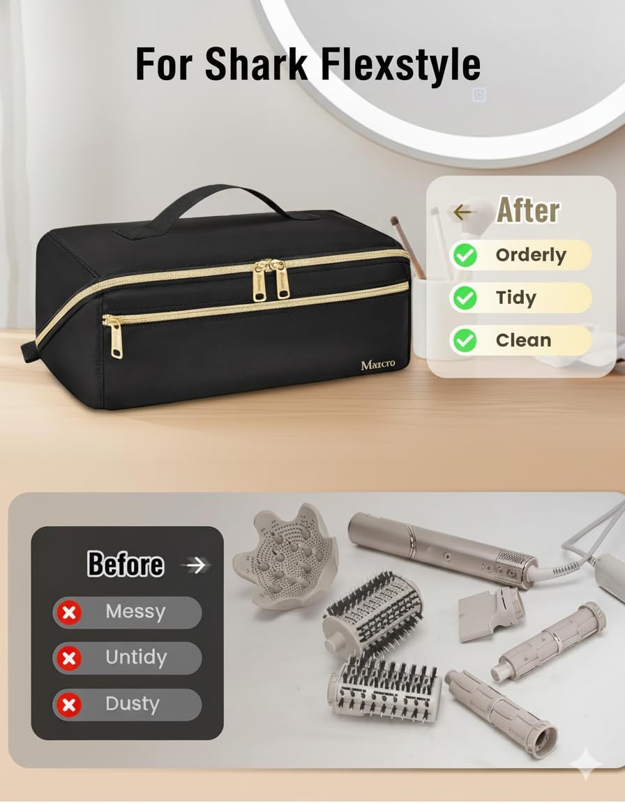 Mancro transparent pocket for quick access to small items.