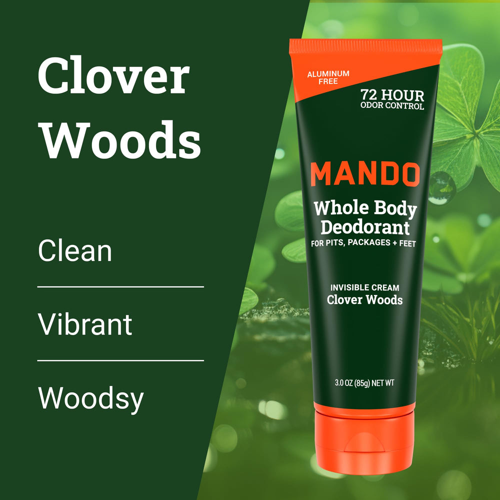 Mando 72-hour odor control for extended protection.