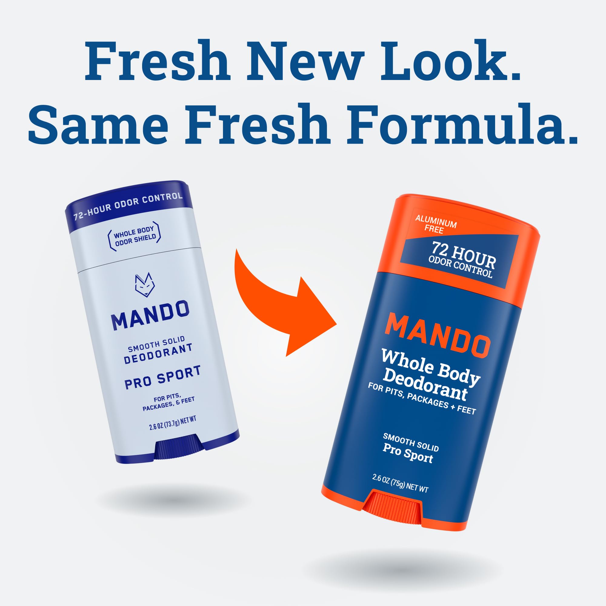 Mando applying cream on underarm for quick, clean fragrance setup.
