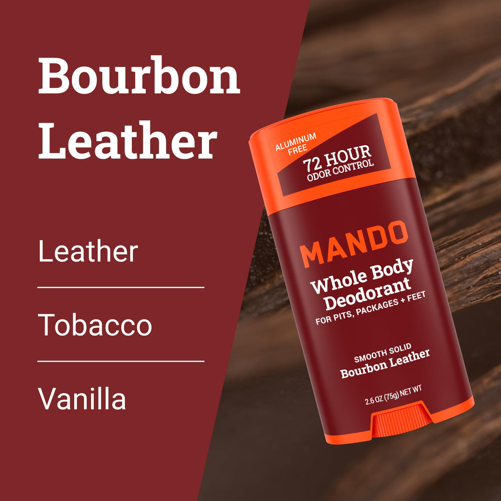 Mando baking soda-free deodorant suited for sensitive skin areas