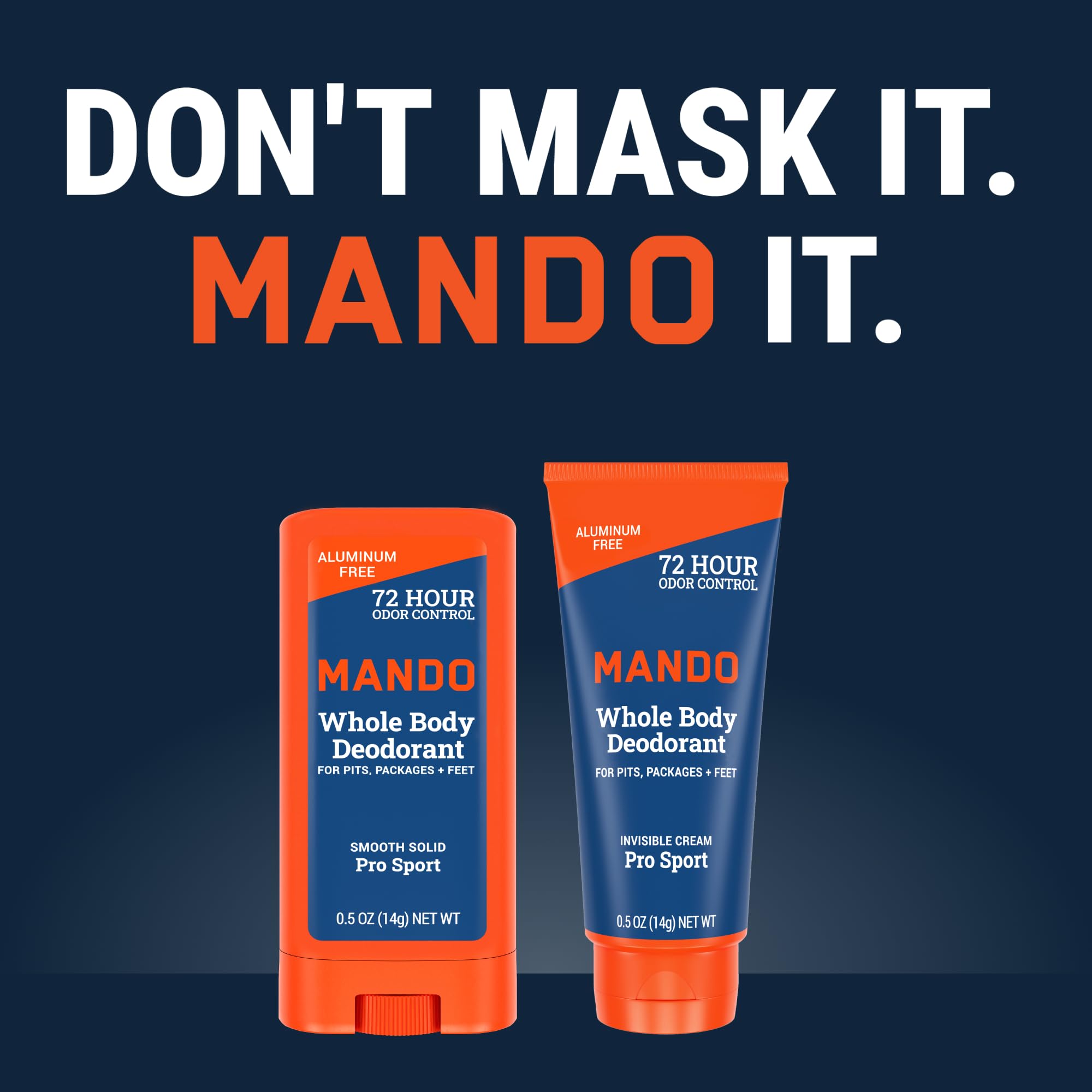 Mando crema invisible mini-tubo brinda protección de 72 horas.