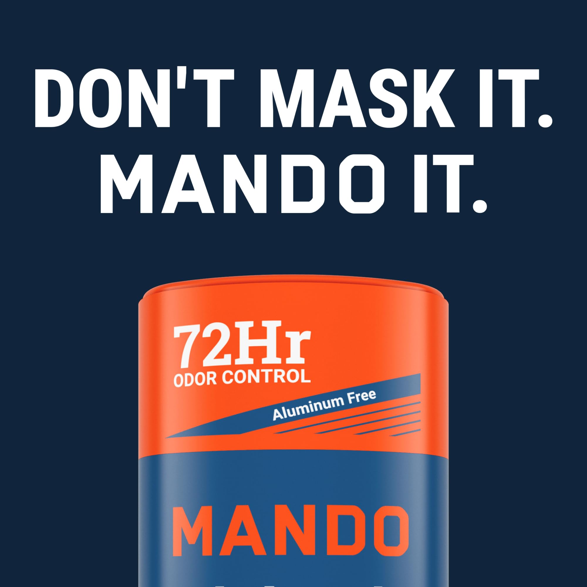 Mando Pro Sport bundle packaging highlights easy, daily odor defense.