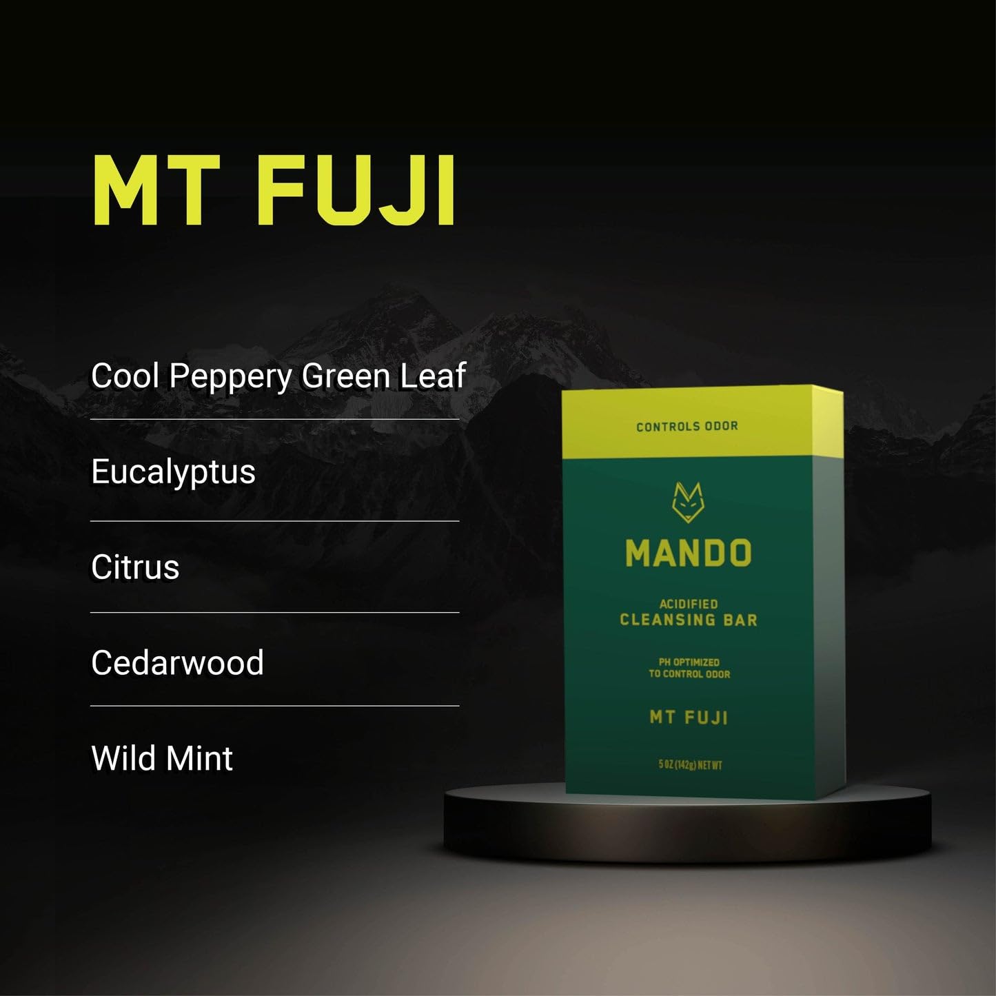 Mando Jabon Acidificado espuma generosa, aroma sutil y efecto refrescante.