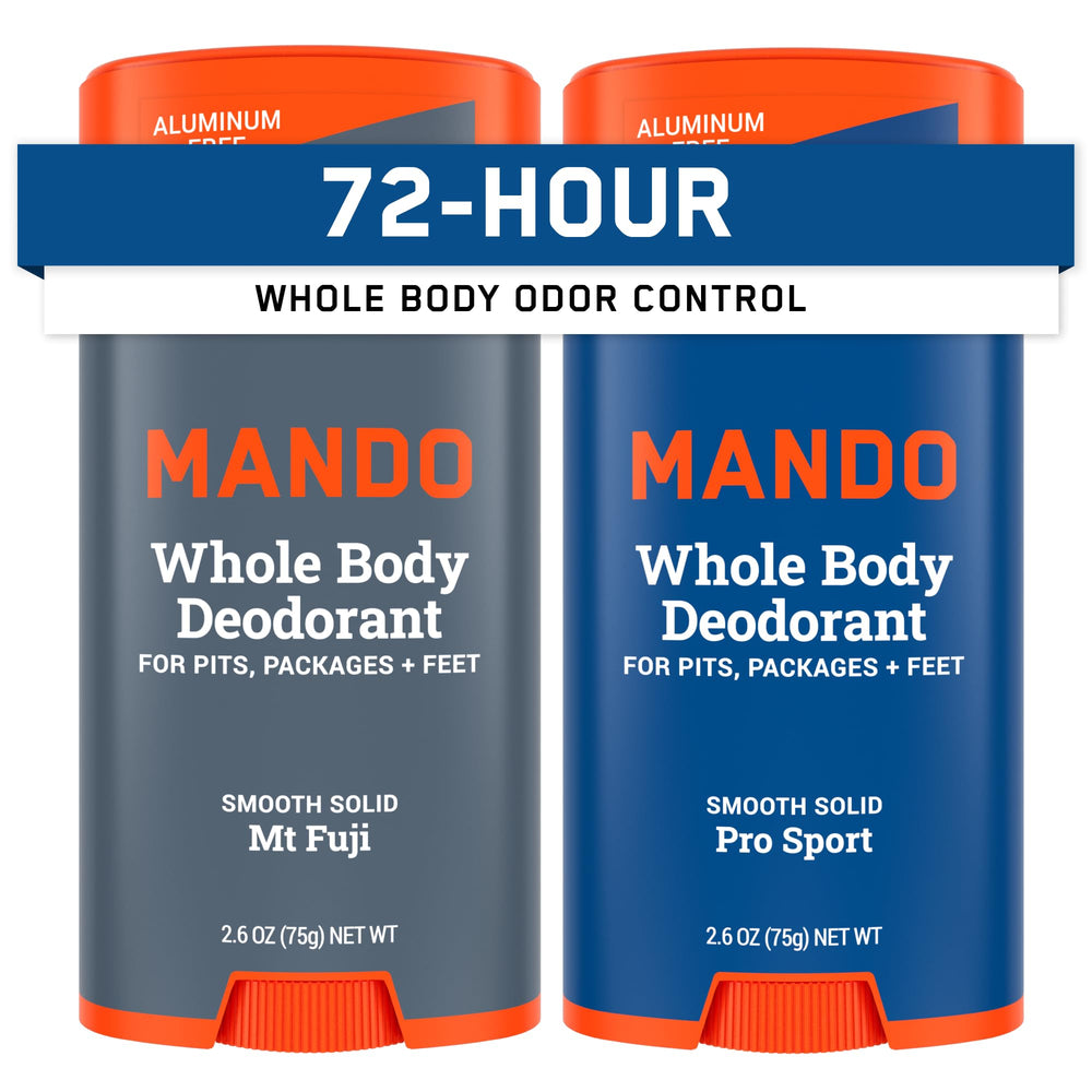 Mando Mt Fuji deodorant stick for all-day odor control.