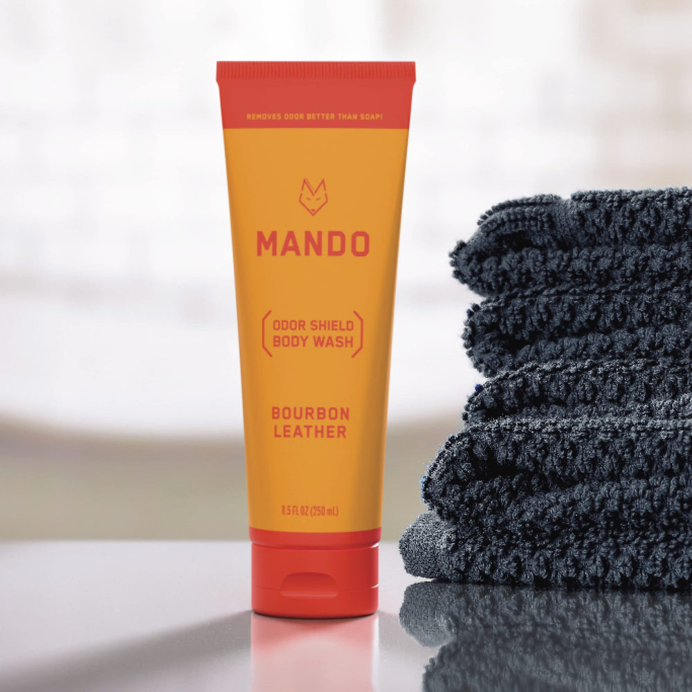 Mando Odor Shield is free from SLS, SLES, and parabens.