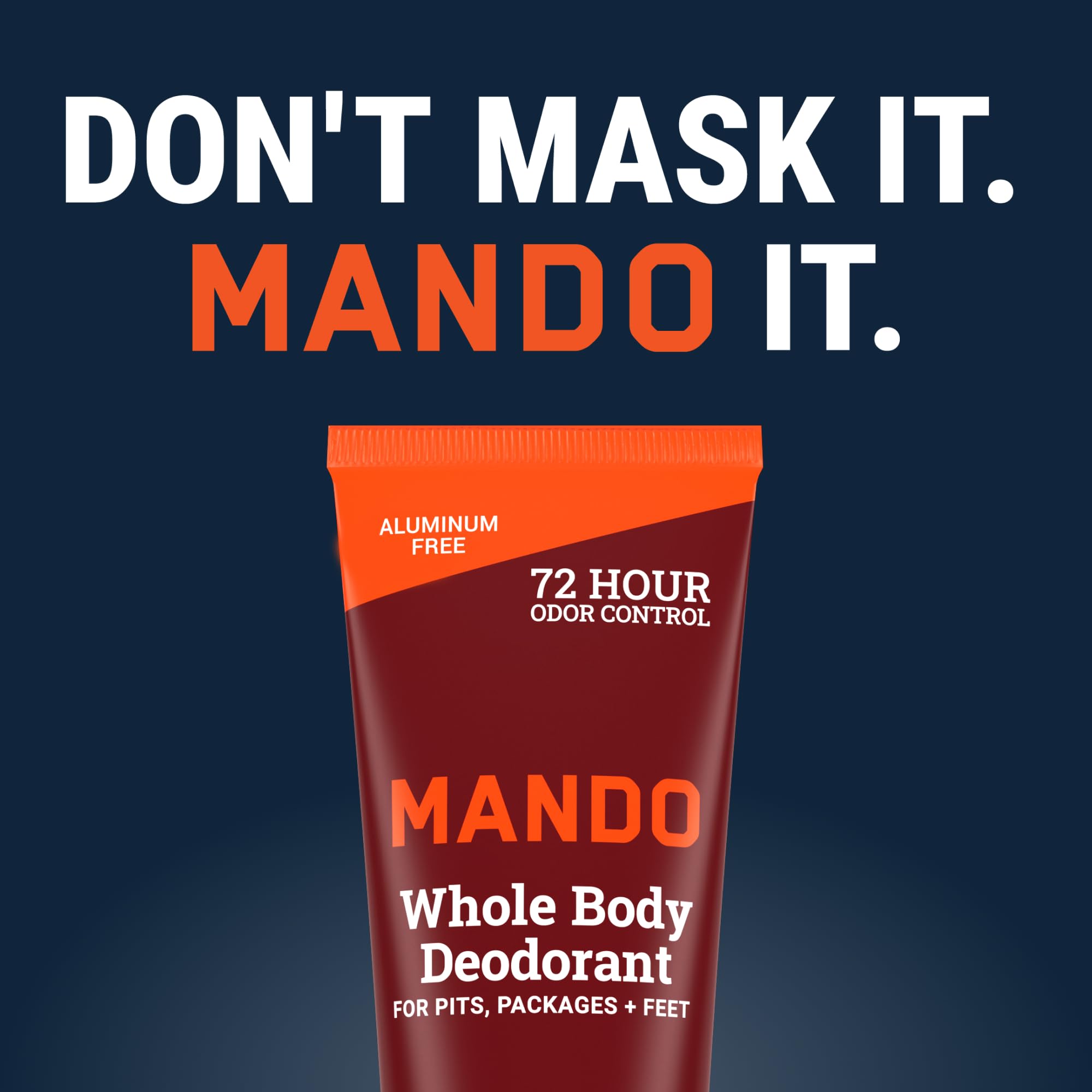 Mando Bourbon Leather label conveys skin-safe, fragrance-neutral experience.