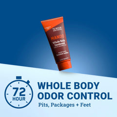 Mando ph-balanced preodorant concept image emphasizing odor prevention before it forms