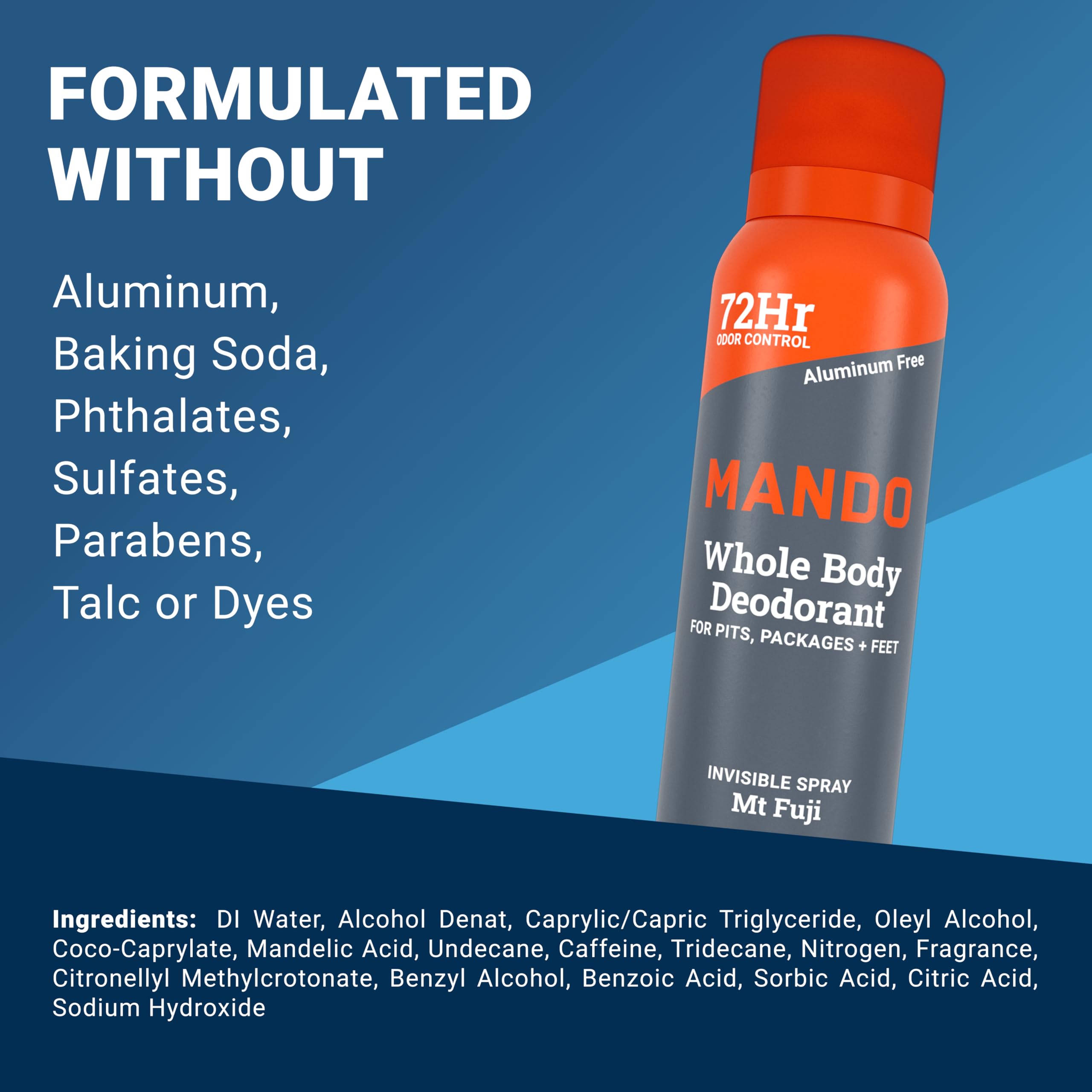Mando preodorant-science-innovation showcases science-backed odor prevention technology.