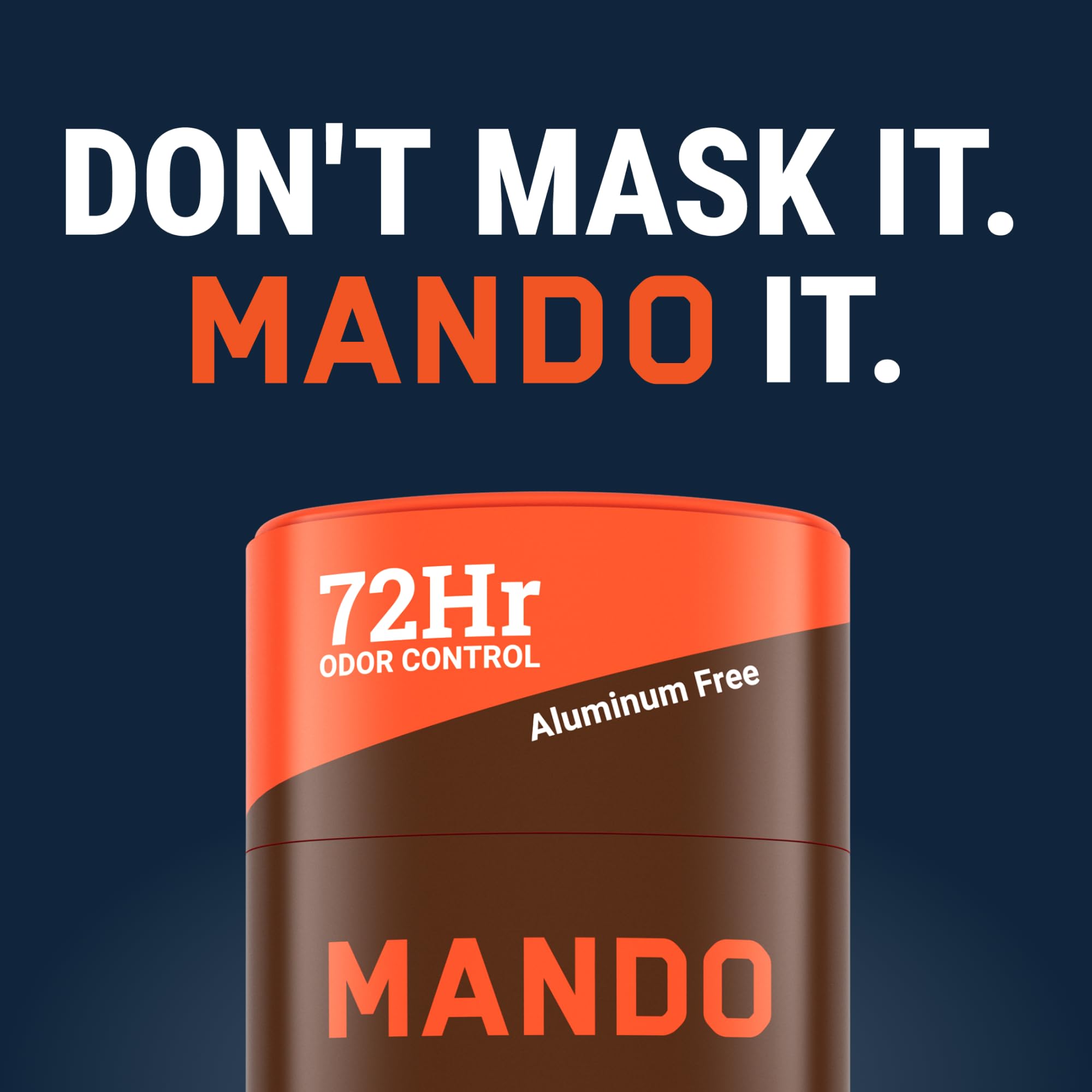 Mando product-flat lay clean design emphasizes simple, mess-free use.