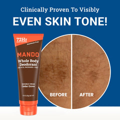 Skin-safe, hypoallergenic composition suitable for daily use