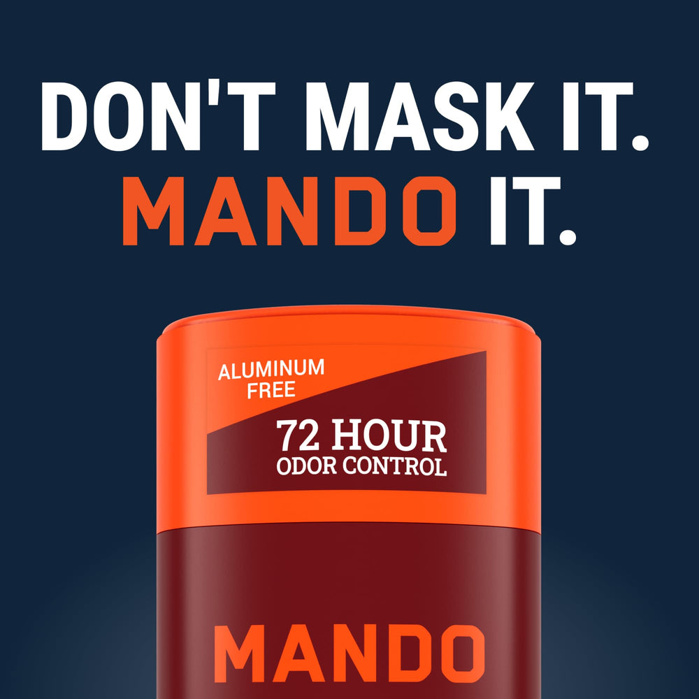 Mando whole body deodorant suitable for pits, packages, and feet