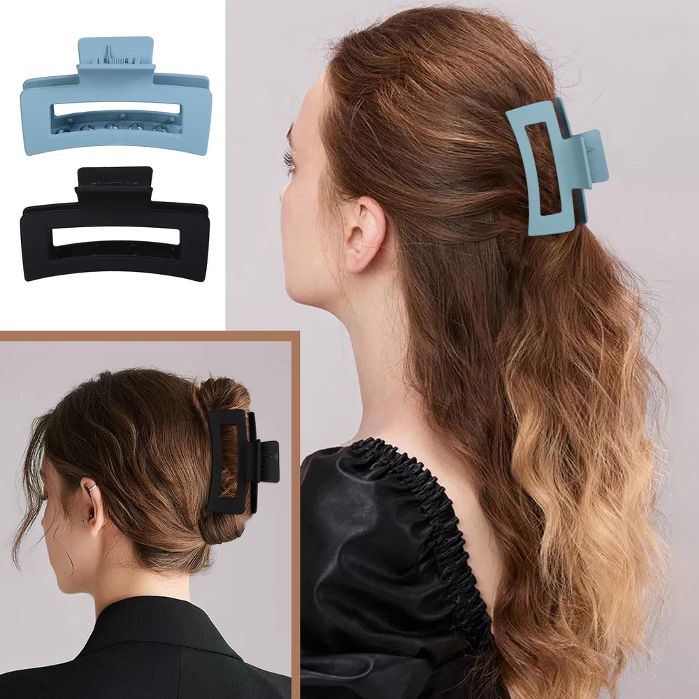 Mandydov banana clip strong hold for updos and ponytails.