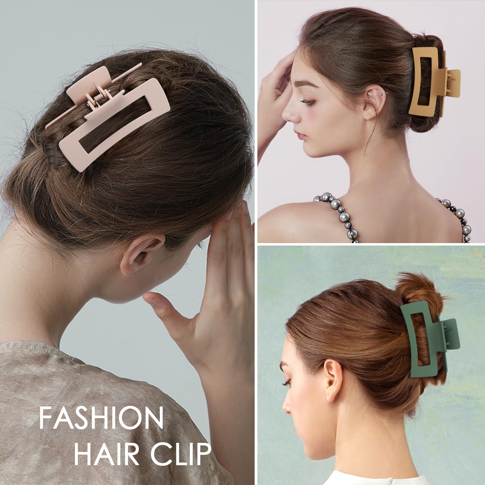 Mandydov lightweight premium plastic clip designed for comfort.