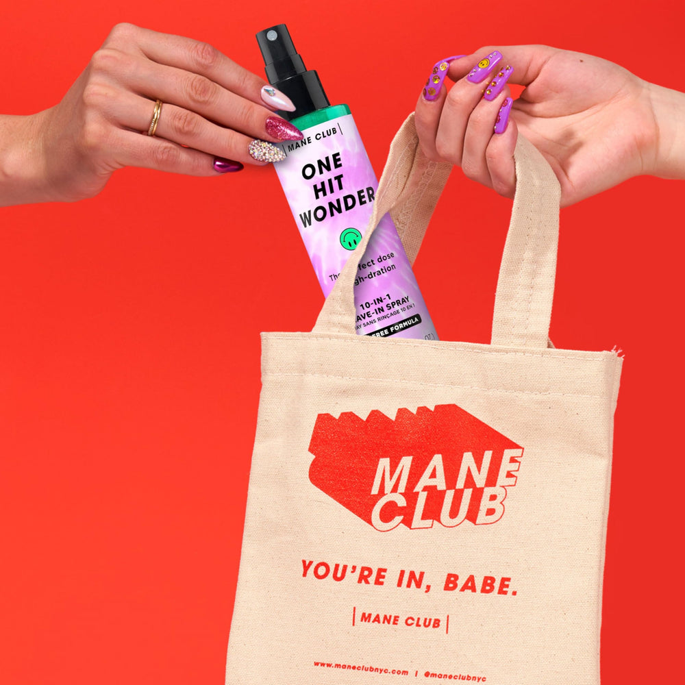 MANE CLUB One Hit Wonder damp-to-dry use smooths hair and eases styling.