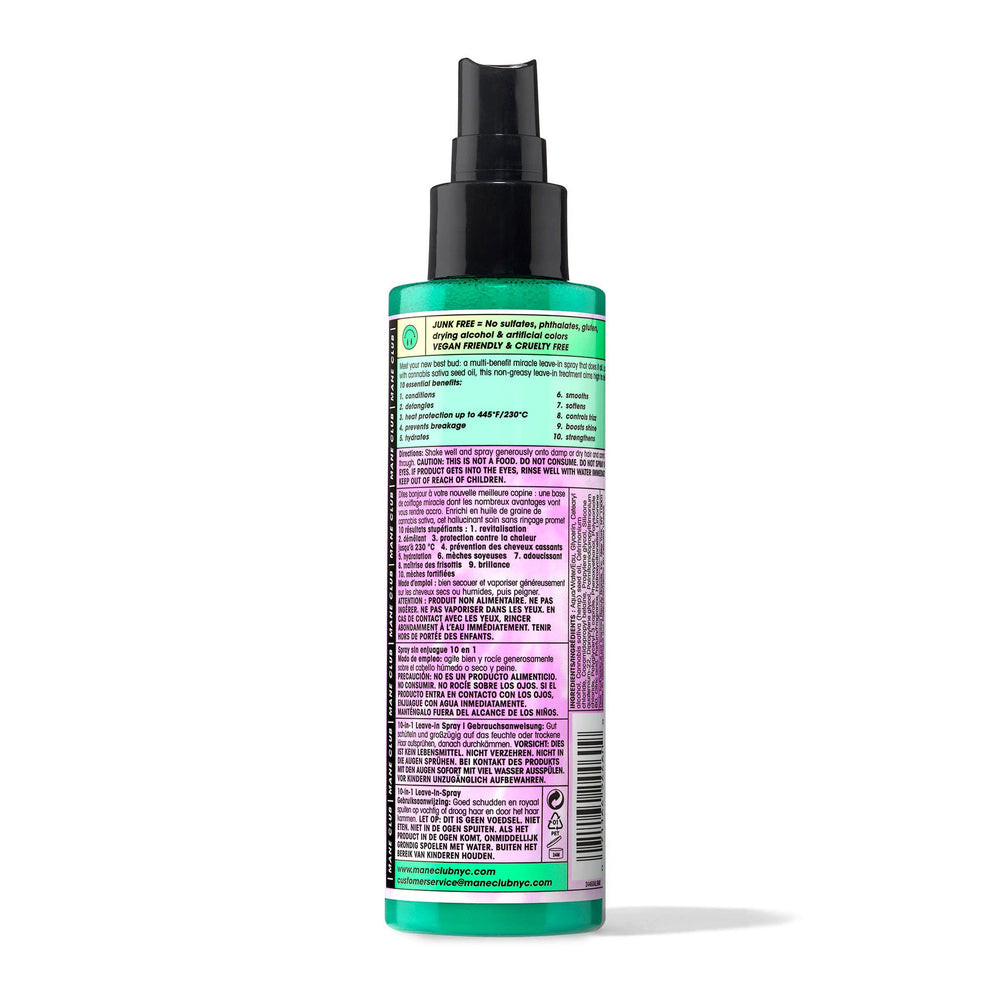 MANE CLUB One Hit Wonder five point three ounce bottle fits travel routines.