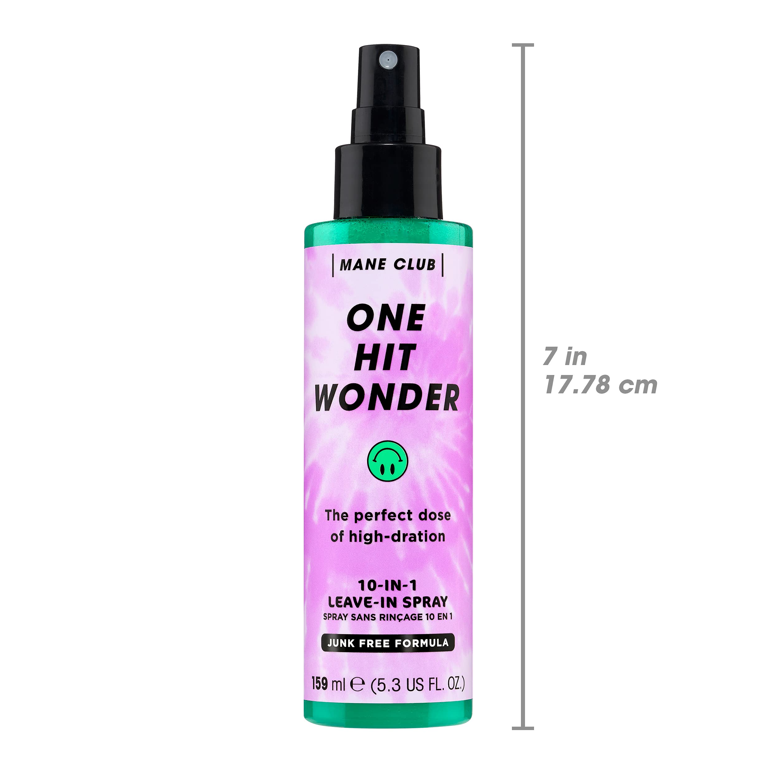 MANE CLUB One Hit Wonder frizz control and shine boost for smoother tresses.