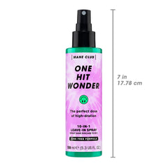 MANE CLUB One Hit Wonder frizz control and shine boost for smoother tresses.