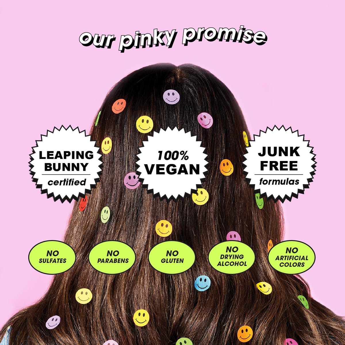 MANE CLUB One Hit Wonder label highlights vegan, cruelty-free formula for clean beauty.