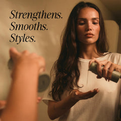 MANE IVY frizz-control finish for sleek, manageable hair.