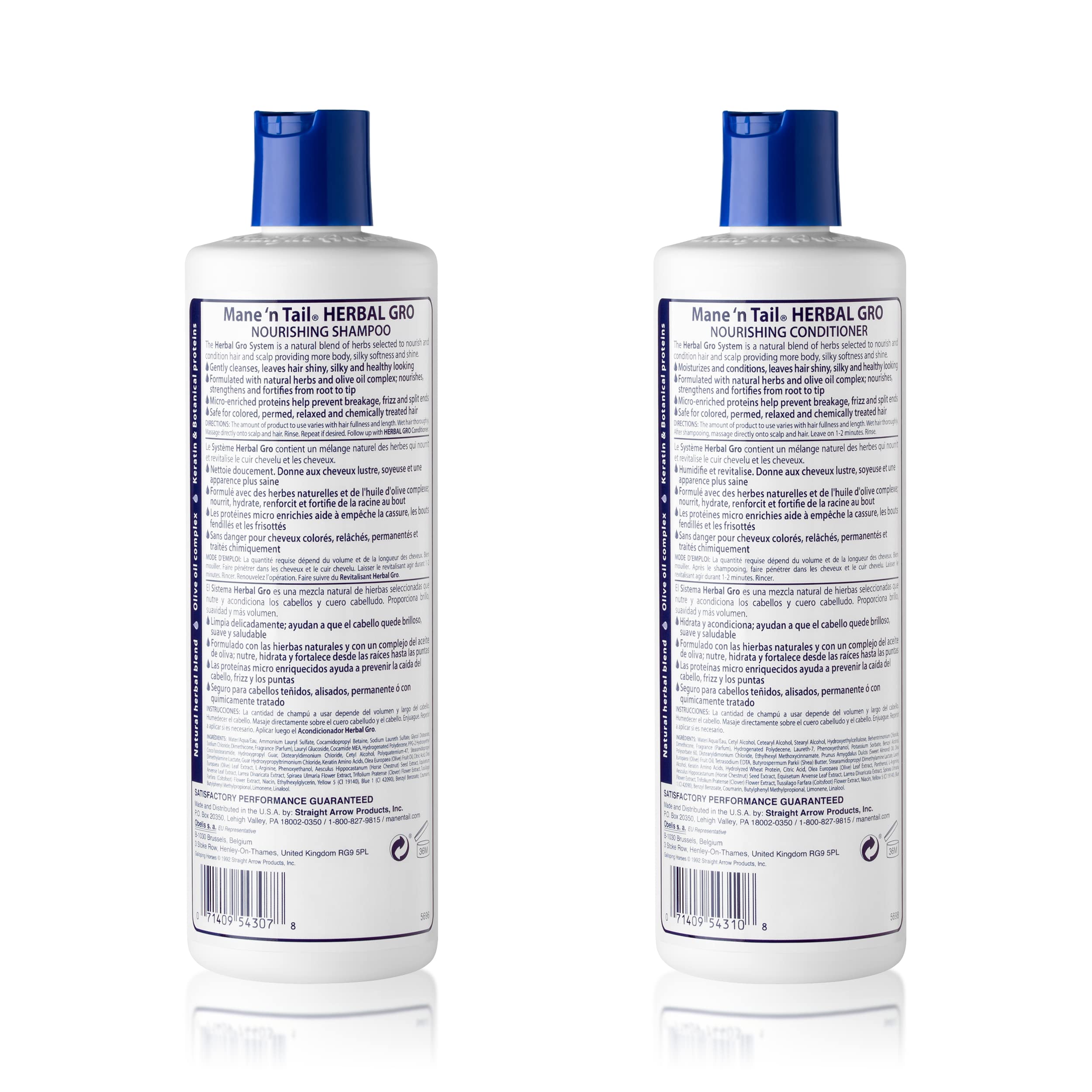 Mane 'n Tail Acondicionador Herbal Gro: acondiciona y aporta brillo sedoso.