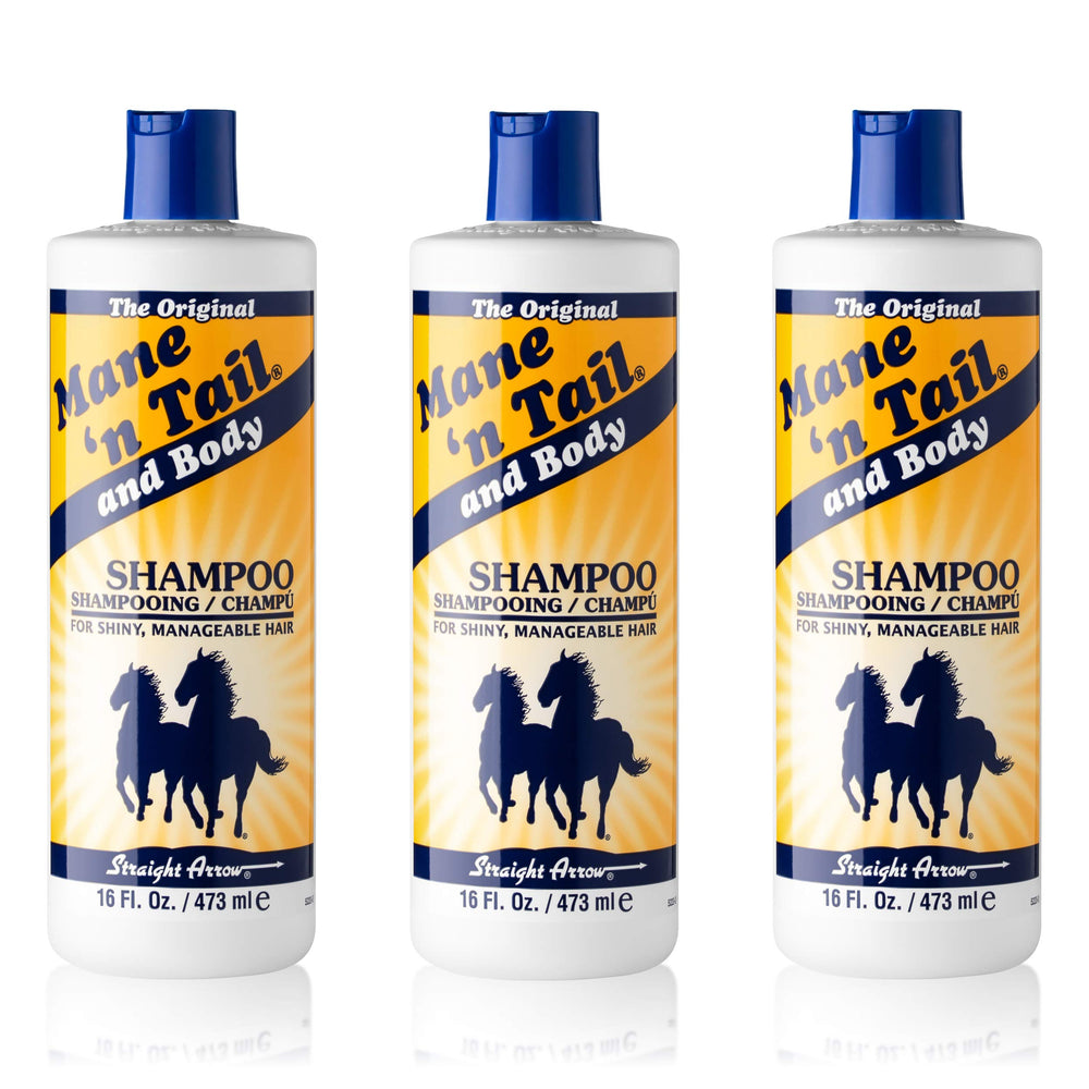 Mane 'n Tail: champú original en botella para hidratación y brillo.