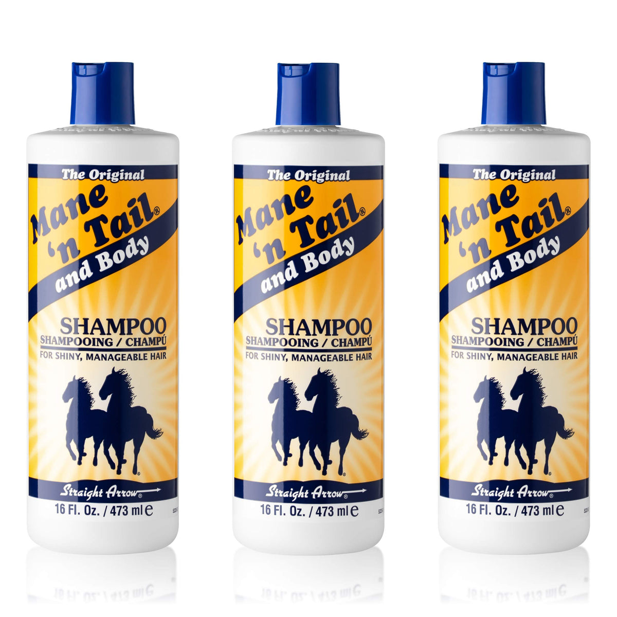 Mane 'n Tail: champú original en botella para hidratación y brillo.