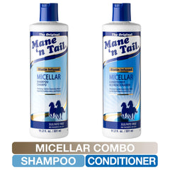 Mane 'n Tail detalle-cabello-brillo muestra brillo suave en el cabello.