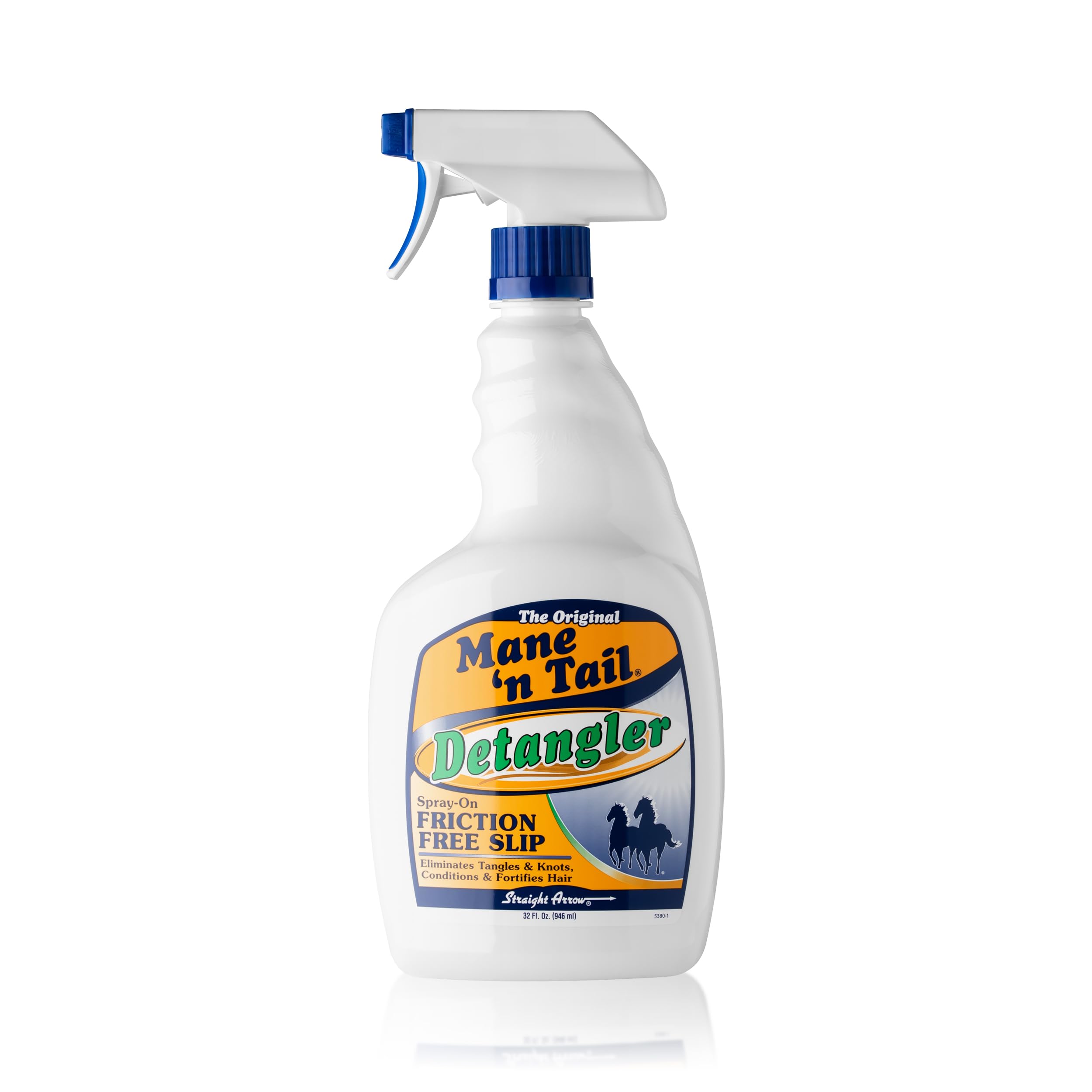 Mane 'n Tail Detangler spray bottle for easier combing and reduced grooming damage.