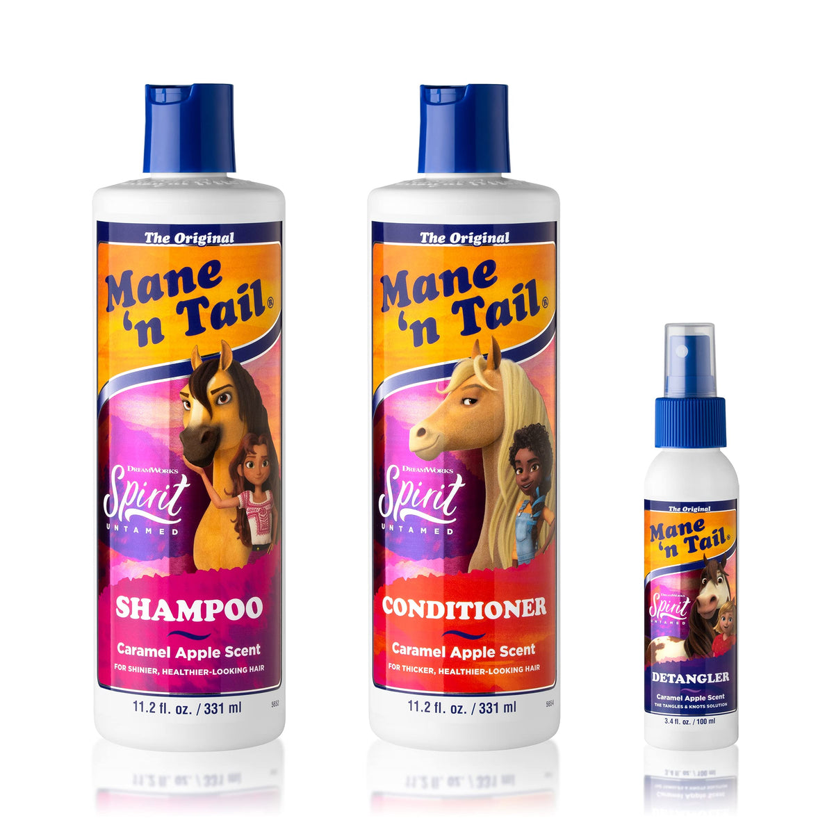 Champú Mane n Tail Spirit Untamed: botella, limpieza suave para cabello infantil