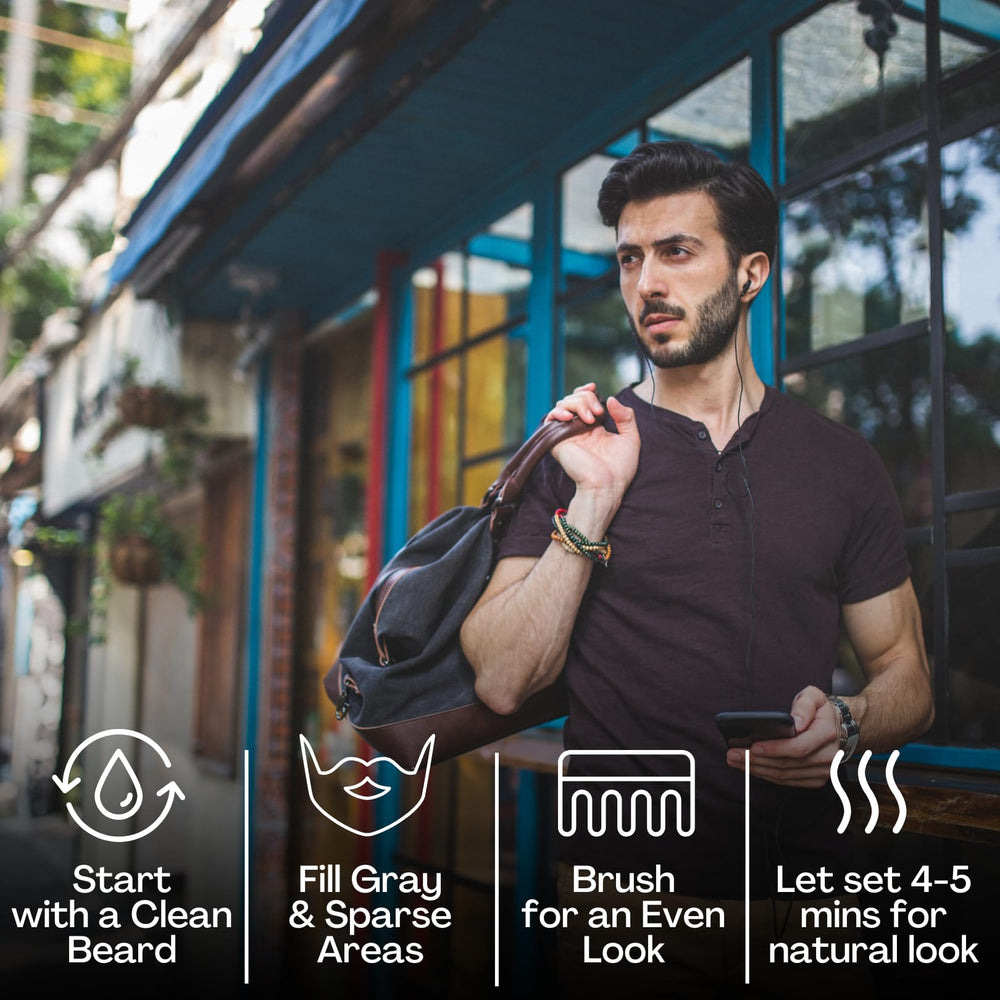 MANEMEN Beard Filler Pen compact design fits in pockets.