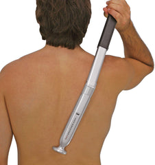 Mangroomer back shaver battery compartment keeps power accessible for quick grooming.