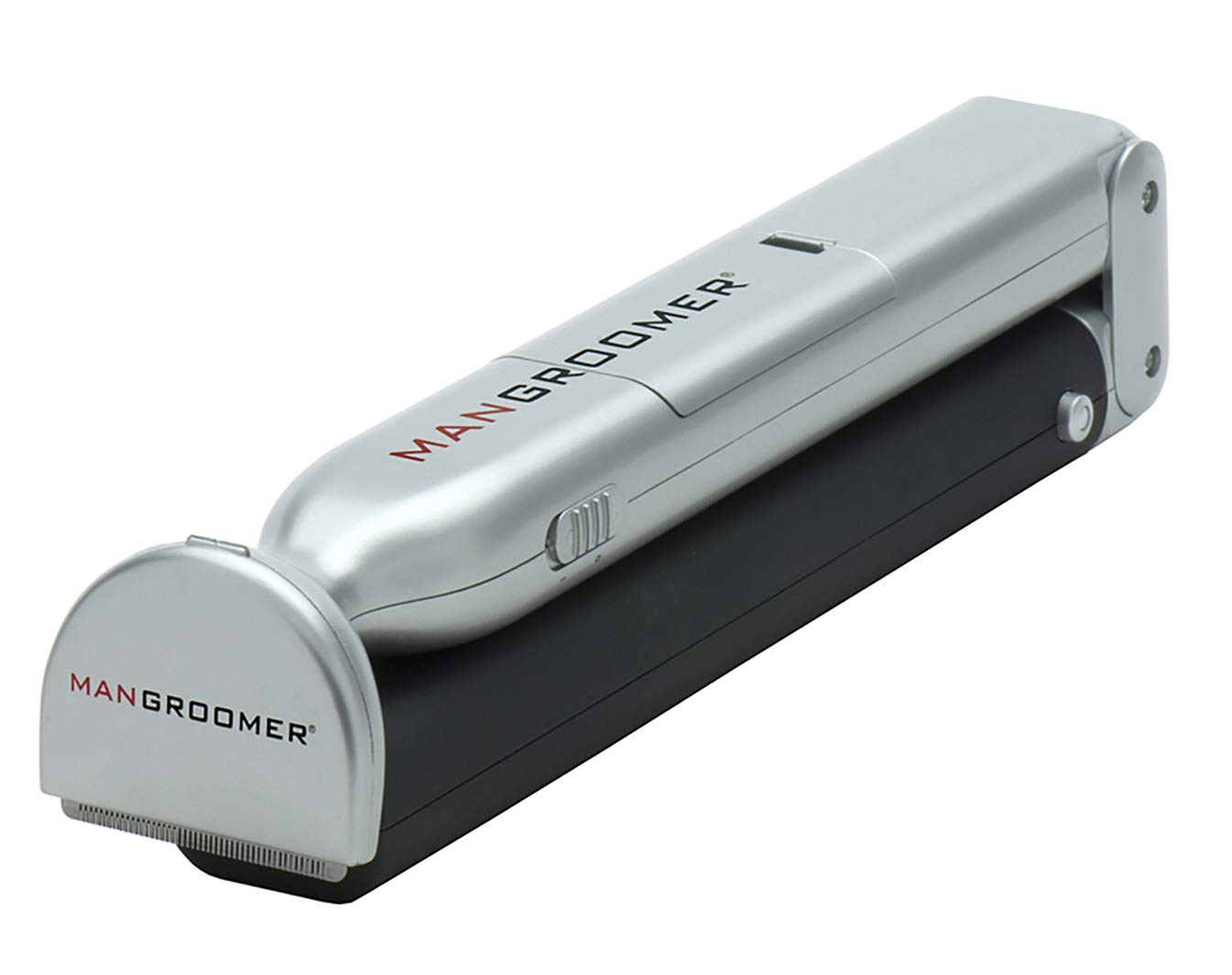 Mangroomer back shaver compact storage stows away neatly after use.