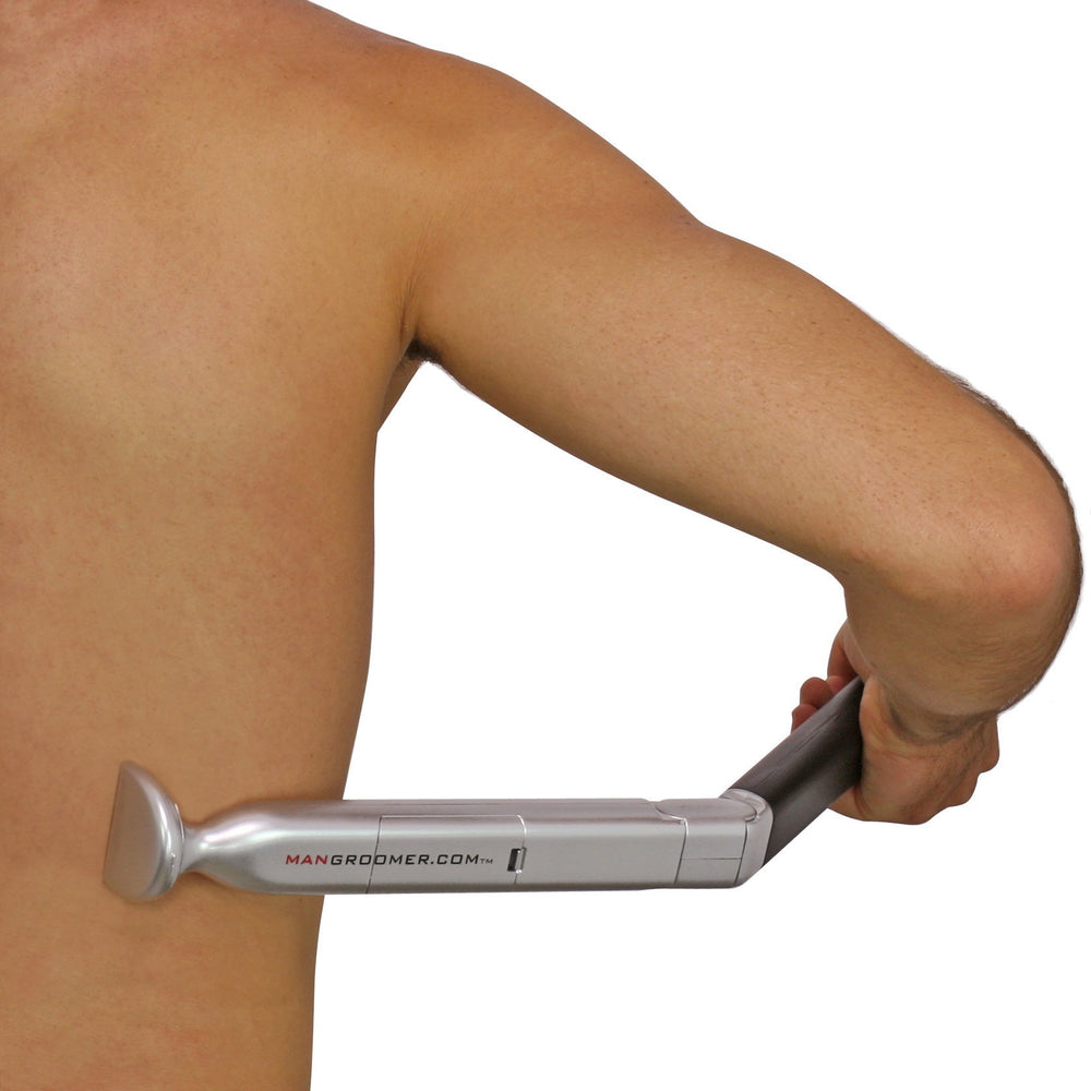 Mangroomer back shaver easy-clean design simplifies maintenance.