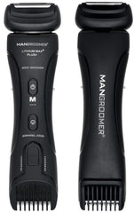 MANGROOMER Lithium Max Plus front view shows ergonomic design for comfortable grooming