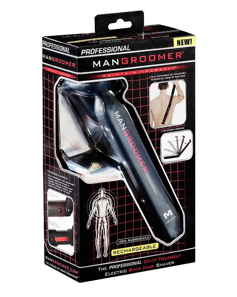 MANGROOMER charge-indicator helps monitor battery status.