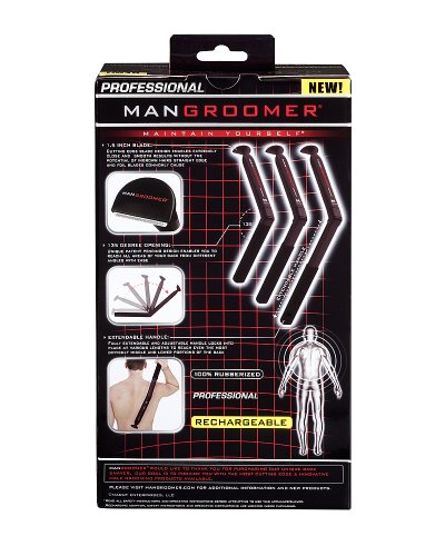 MANGROOMER back shaver ideal for lower-back grooming.