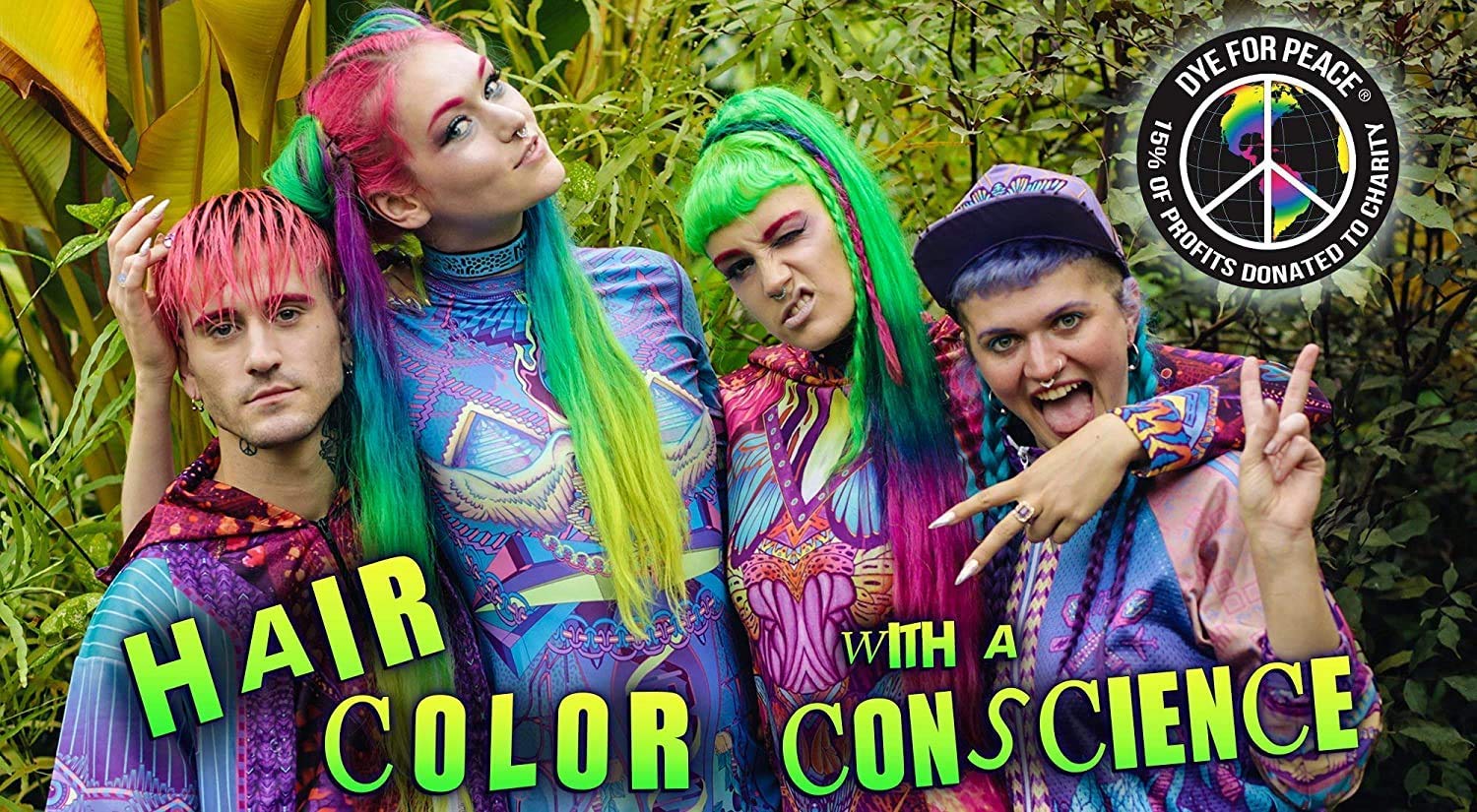 MANIC PANIC At-home bleaching setup ready for bold color prep.