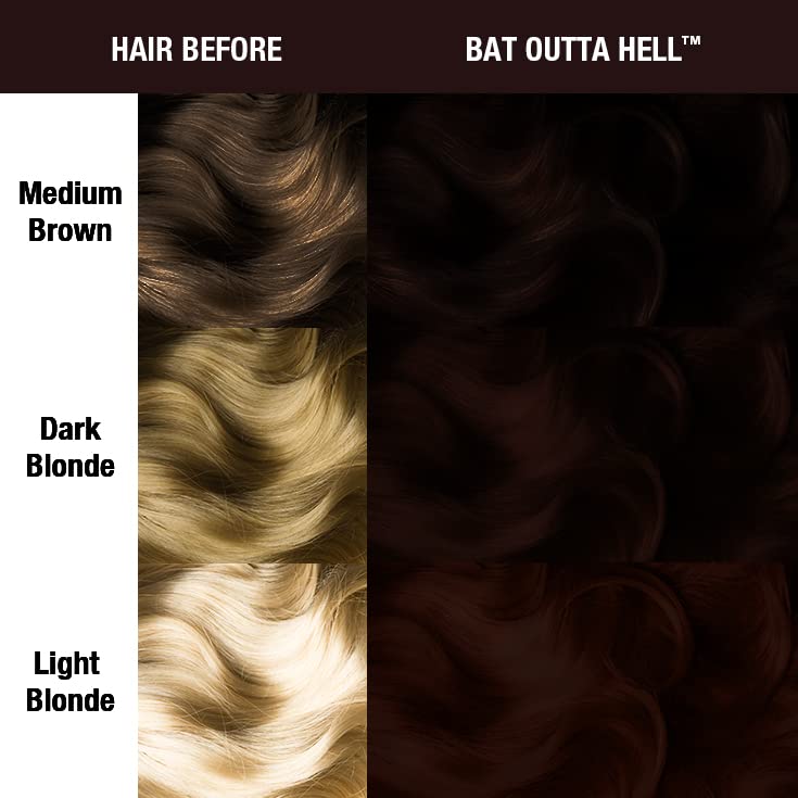 MANIC PANIC Bat Outta Hell dark espresso brown jar ready for easy application