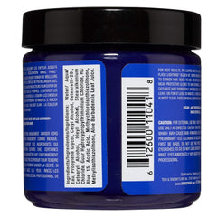 Blue Moon jar close-up highlighting vivid blue pigment for long-lasting semi-permanent color