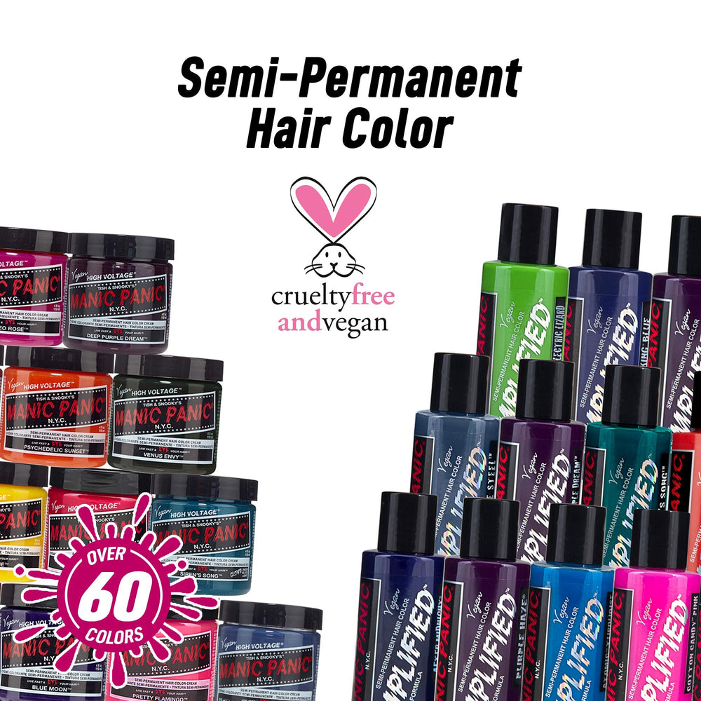 Cruelty-free icon signals ethical color choice with Vampire's Kiss.