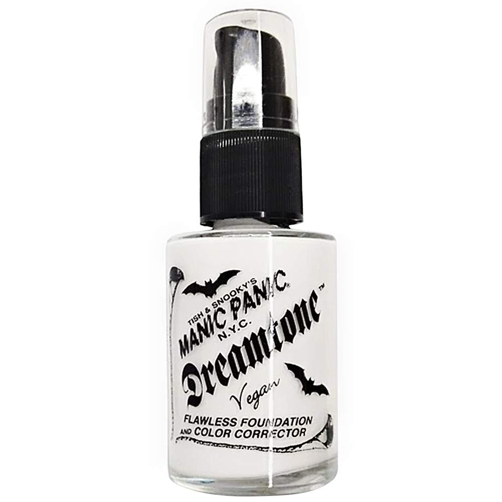 MANIC PANIC Dreamtone Foundation envase muestra cobertura total sin aceite